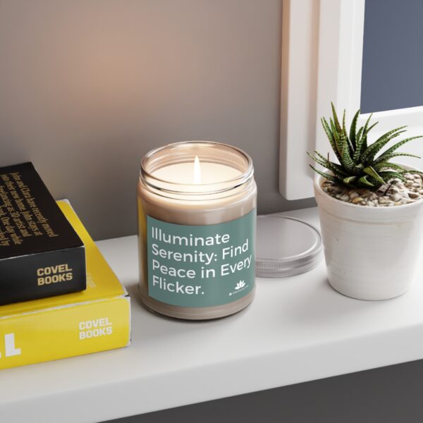 Anxiety Candle, Illuminate Serenity, Empathy in a Jar Stress Relief Candle - 512c - Image 4