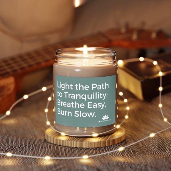 Anxiety Candle, Light The Path, Empathy in a Jar Stress Relief Candle - 512d - Image 7
