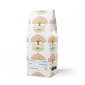 Seasoned and Strong. Bitterroot Dark French Roast Coffee Blend - 499a