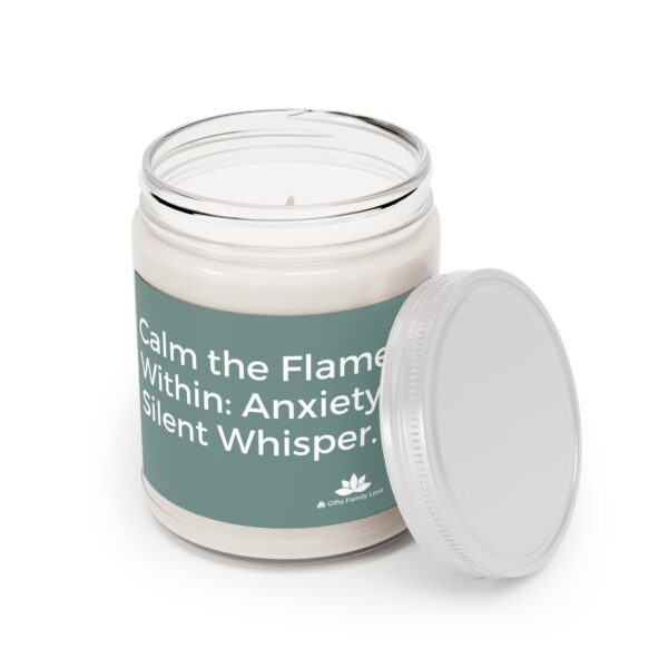 Anxiety Candle, Calm The Flame, Empathy in a Jar Stress Relief Candle - 512b - Image 6