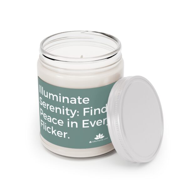 Anxiety Candle, Illuminate Serenity, Empathy in a Jar Stress Relief Candle - 512c - Image 10