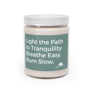 Anxiety Candle, Light The Path, Empathy in a Jar Stress Relief Candle - 512d