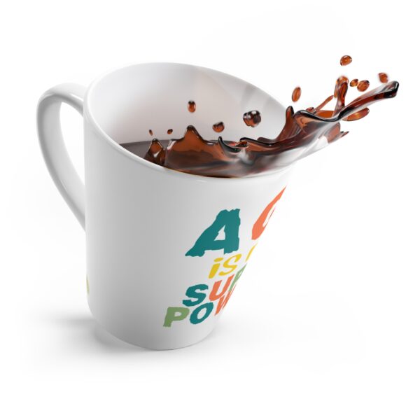 Age Is My Superpower Latte Mug – 12oz Ceramic Mug - Humourous Gift - 505a - Image 4