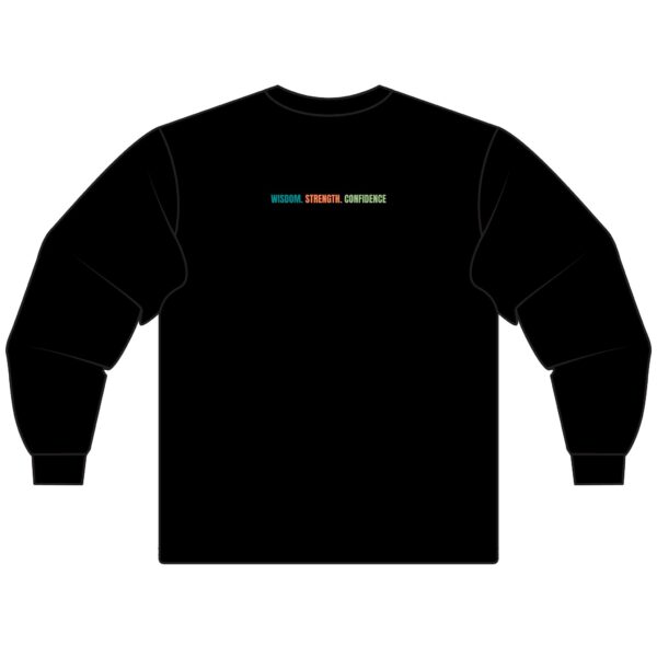 Age is My Superpower Unisex Long Sleeve T-Shirt for Older Women and Seniors with Owl Image and Inspirational Words - 517a - Image 4