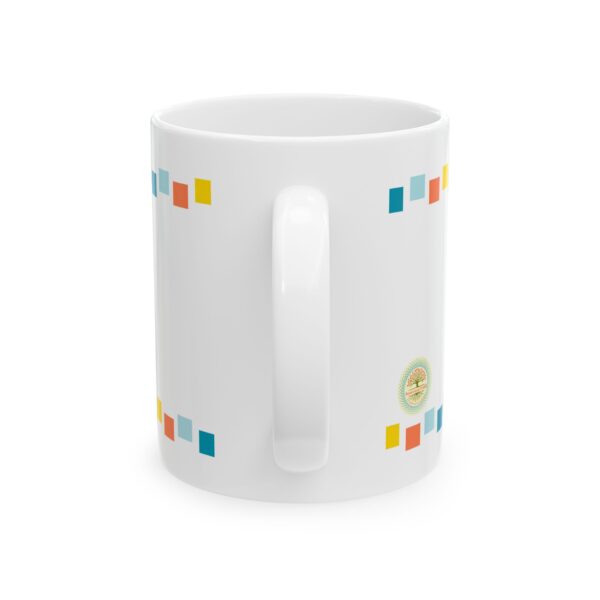 Grief and Grit Collection Mug:  Strength isn’t moving on. It’s getting up anyway. - 904a - Image 2