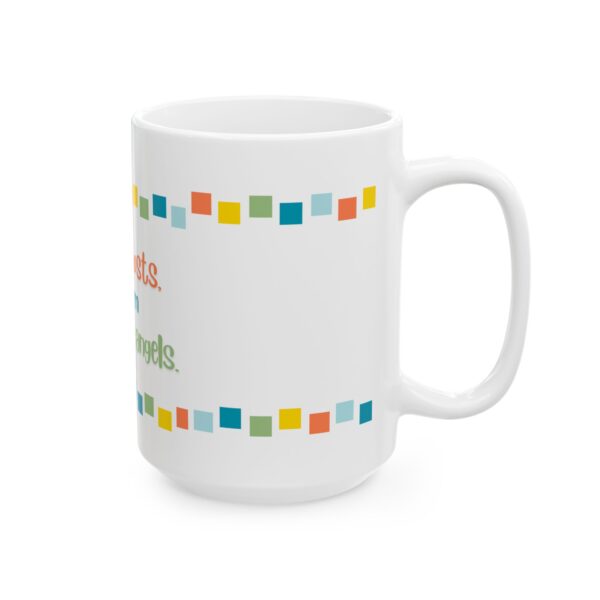 Grief and Grit Collection Mug:  I Carry Ghosts but Carried by Angels. - 904b - Image 7