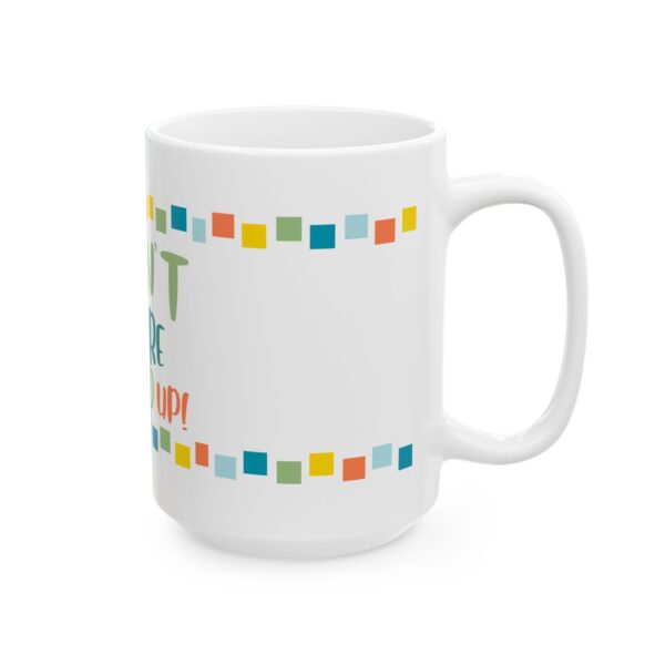Empowered & Retired – 'I Didn't Retire, I Leveled Up' Mug for Strong Senior Women - 902a - Image 8