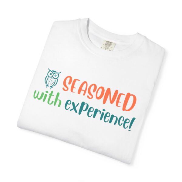 Seasoned with Experience, Elderly and Senior Unisex Tee, Celebrating Wisdom with Style