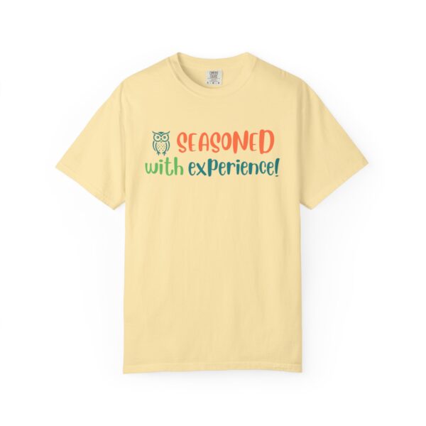 Seasoned with Experience, Elderly and Senior Unisex Tee, Celebrating Wisdom with Style - Image 6