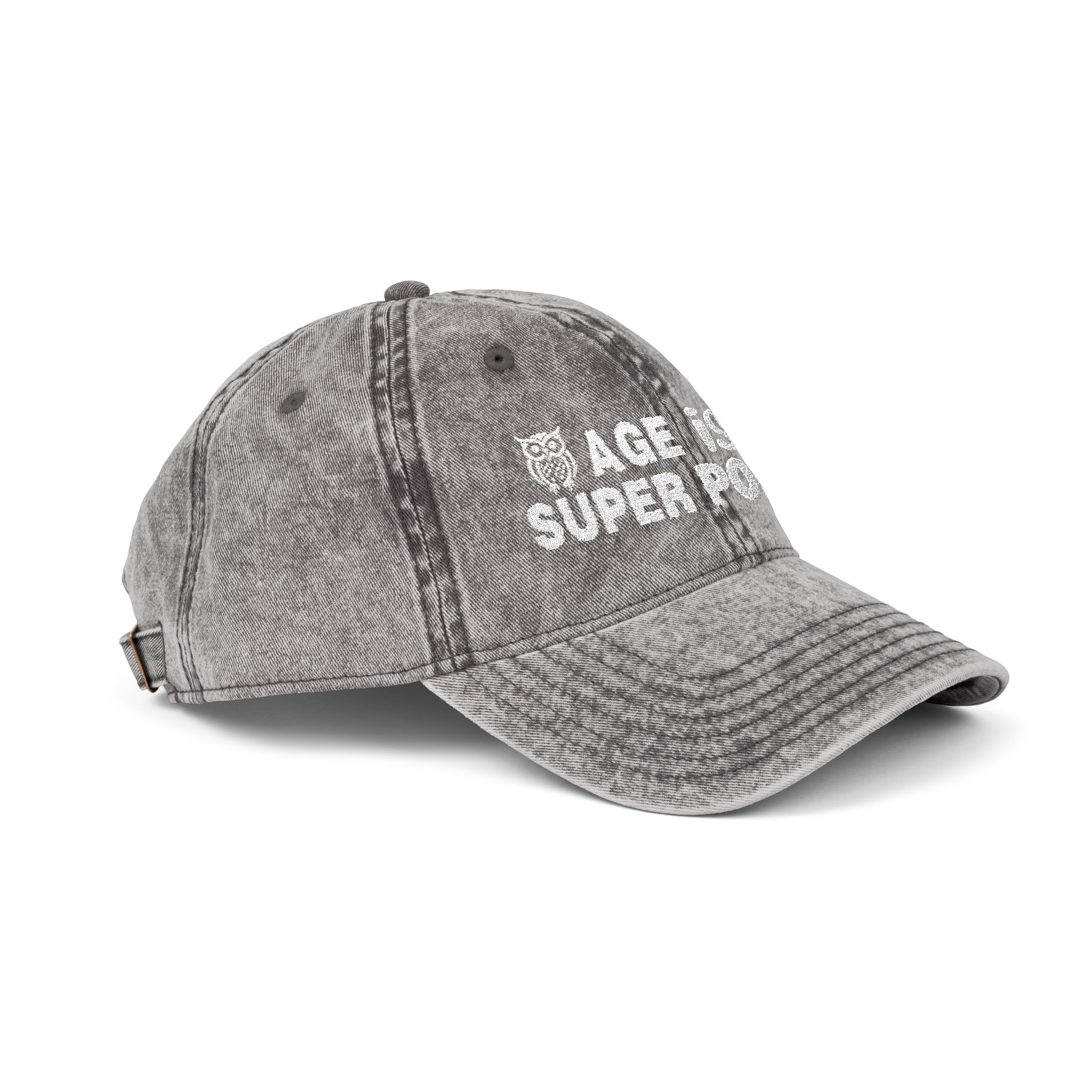 Age Is My Superpower Vintage Cap - Image 7