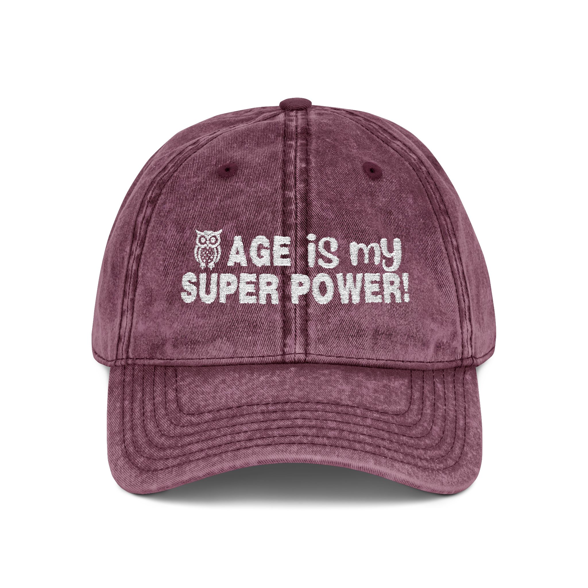 Age Is My Superpower Vintage Cap - Image 21