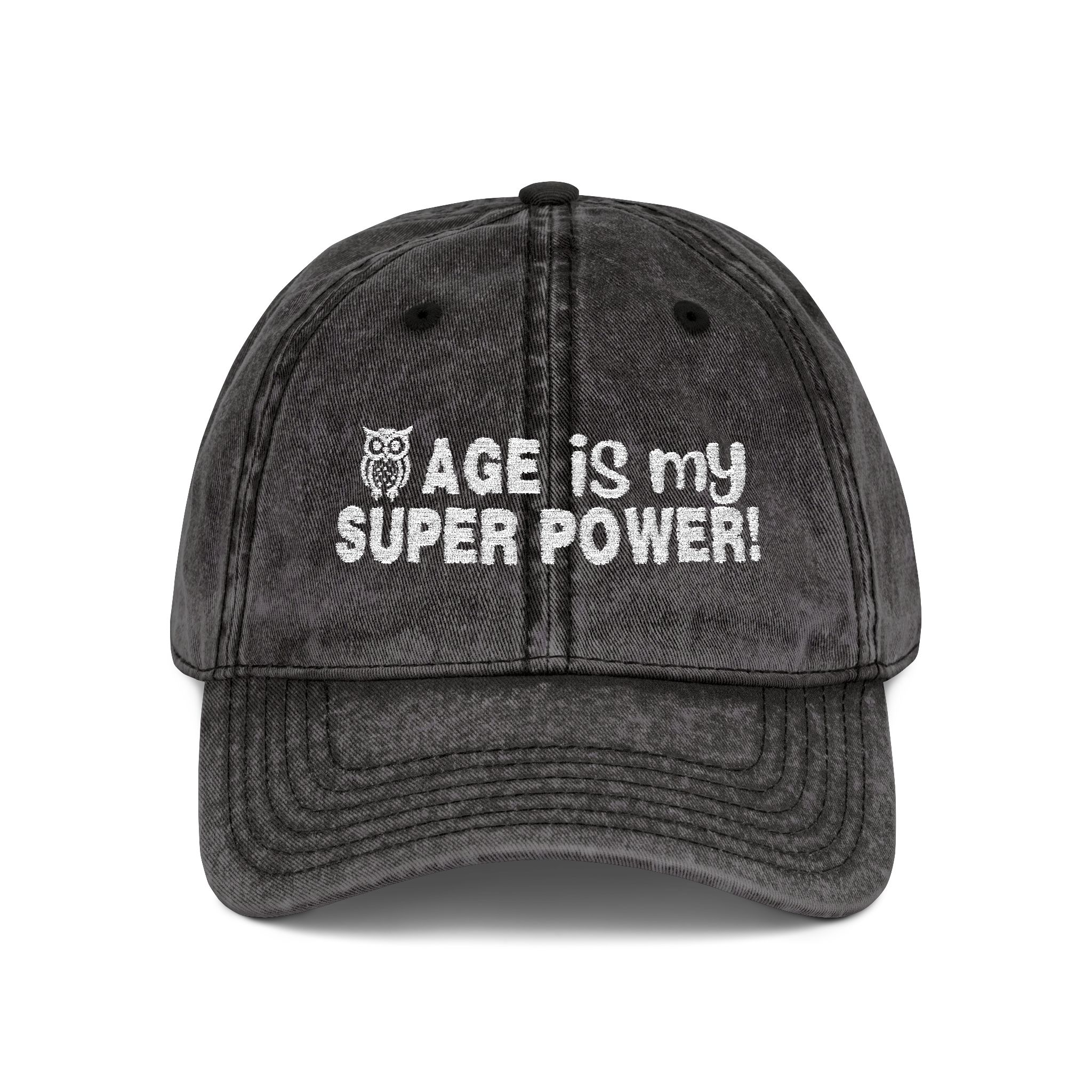 Age Is My Superpower Vintage Cap - Image 11