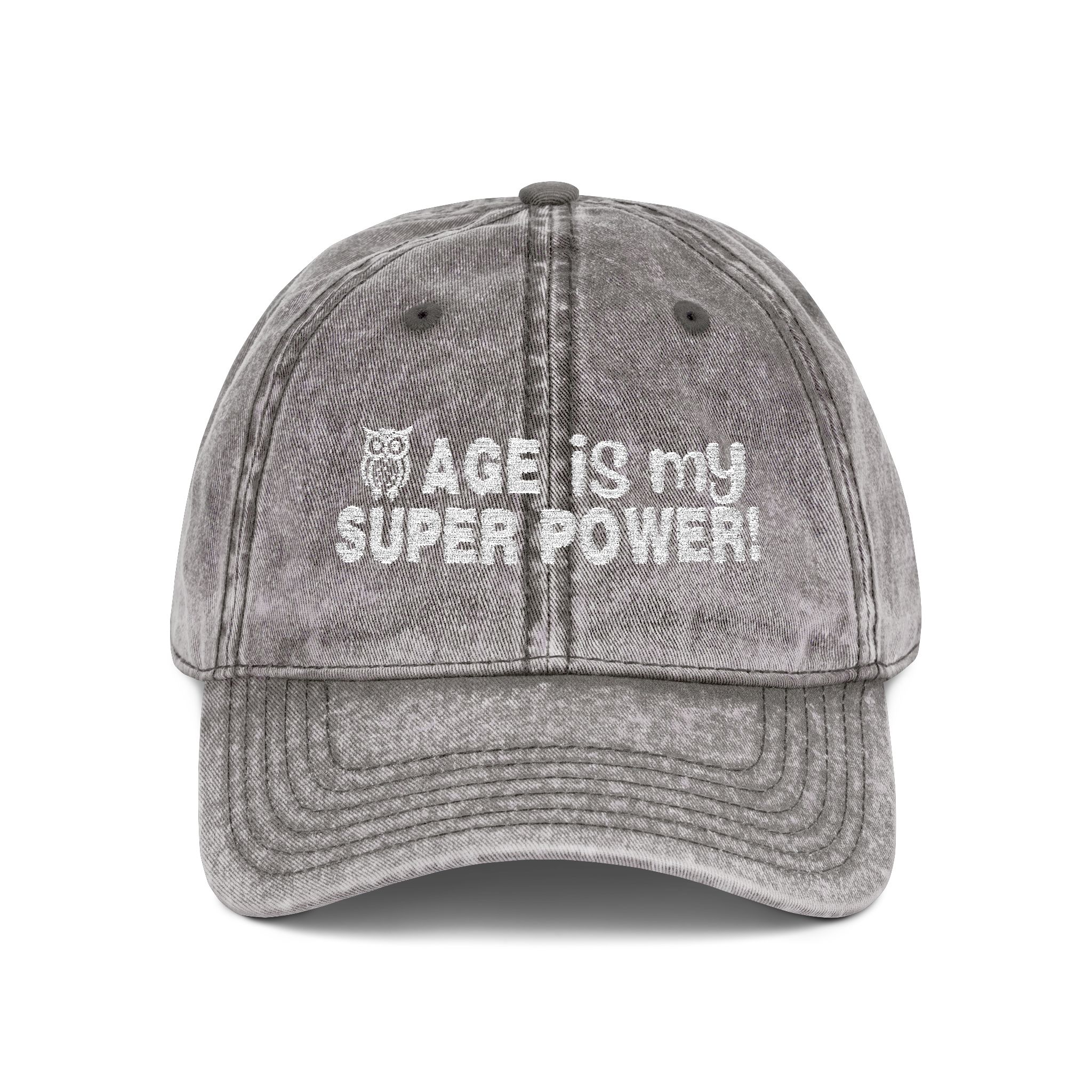 Age Is My Superpower Vintage Cap - Image 6
