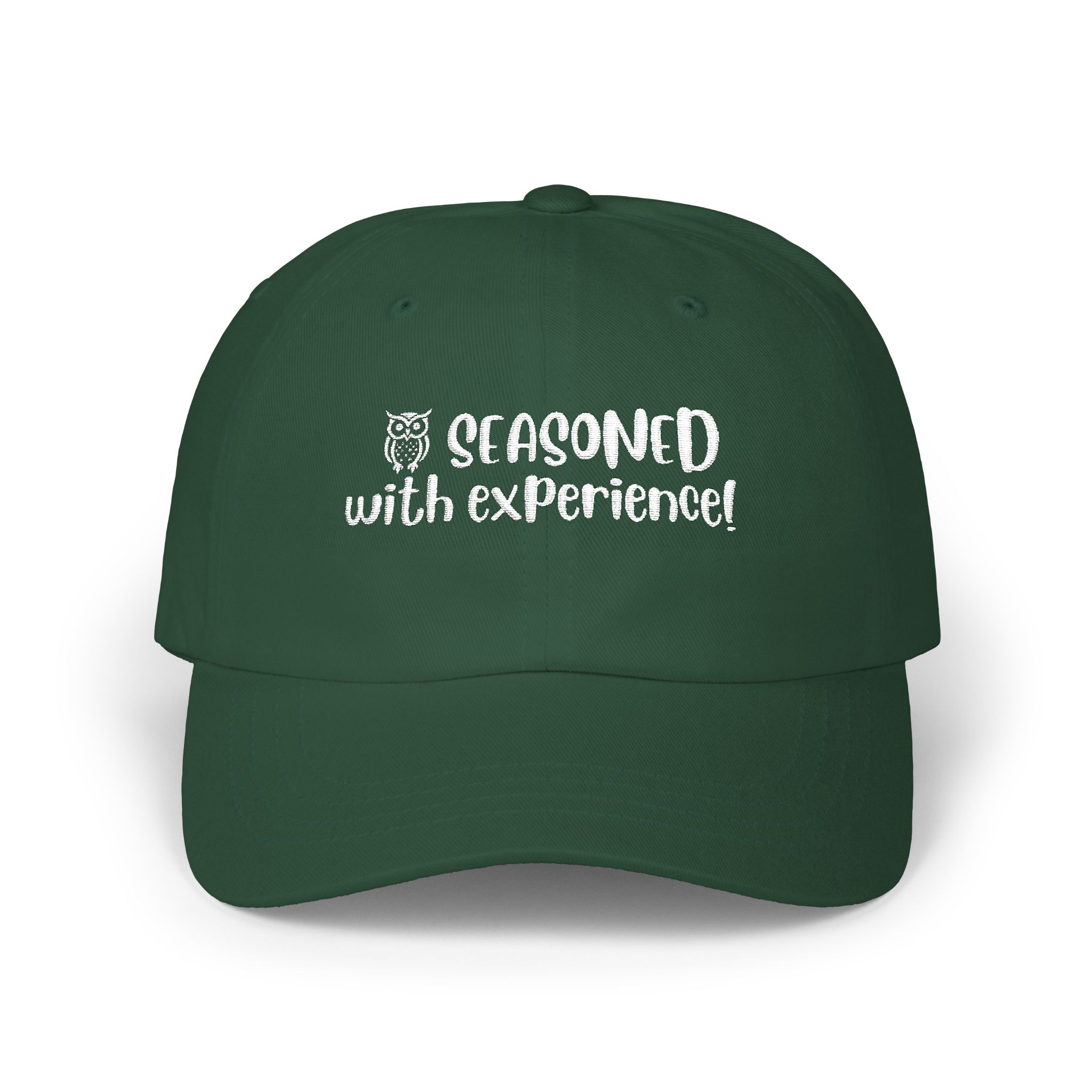 Seasoned with Experience (White Letters) Classic Cap – Multiple Colors for Stylish Women Over 50 - Image 13